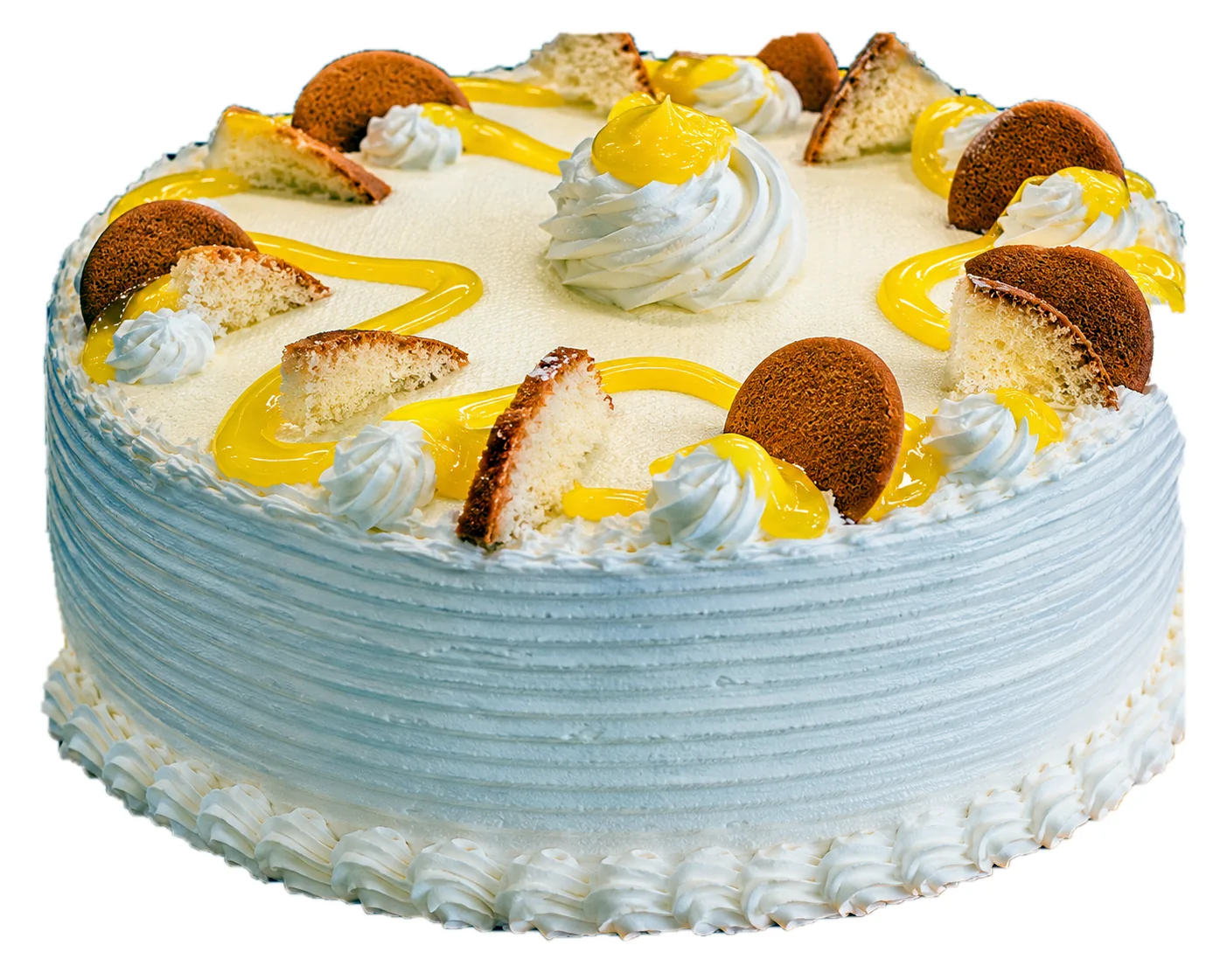 White Cake w/ Lemon Mousse