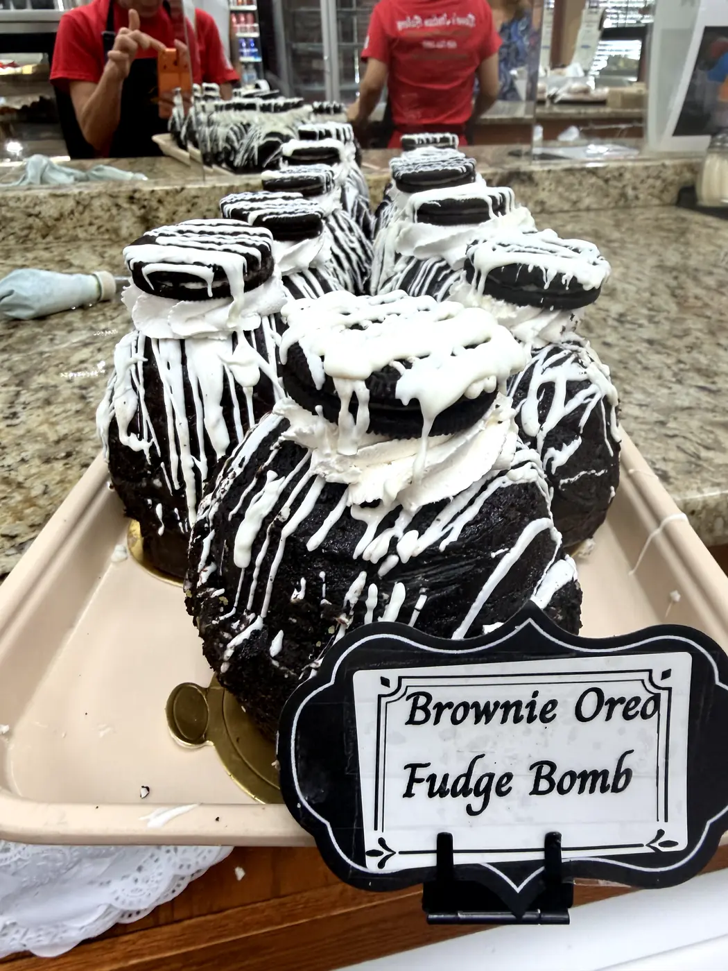 Brownie Oreo Fudge Bomb