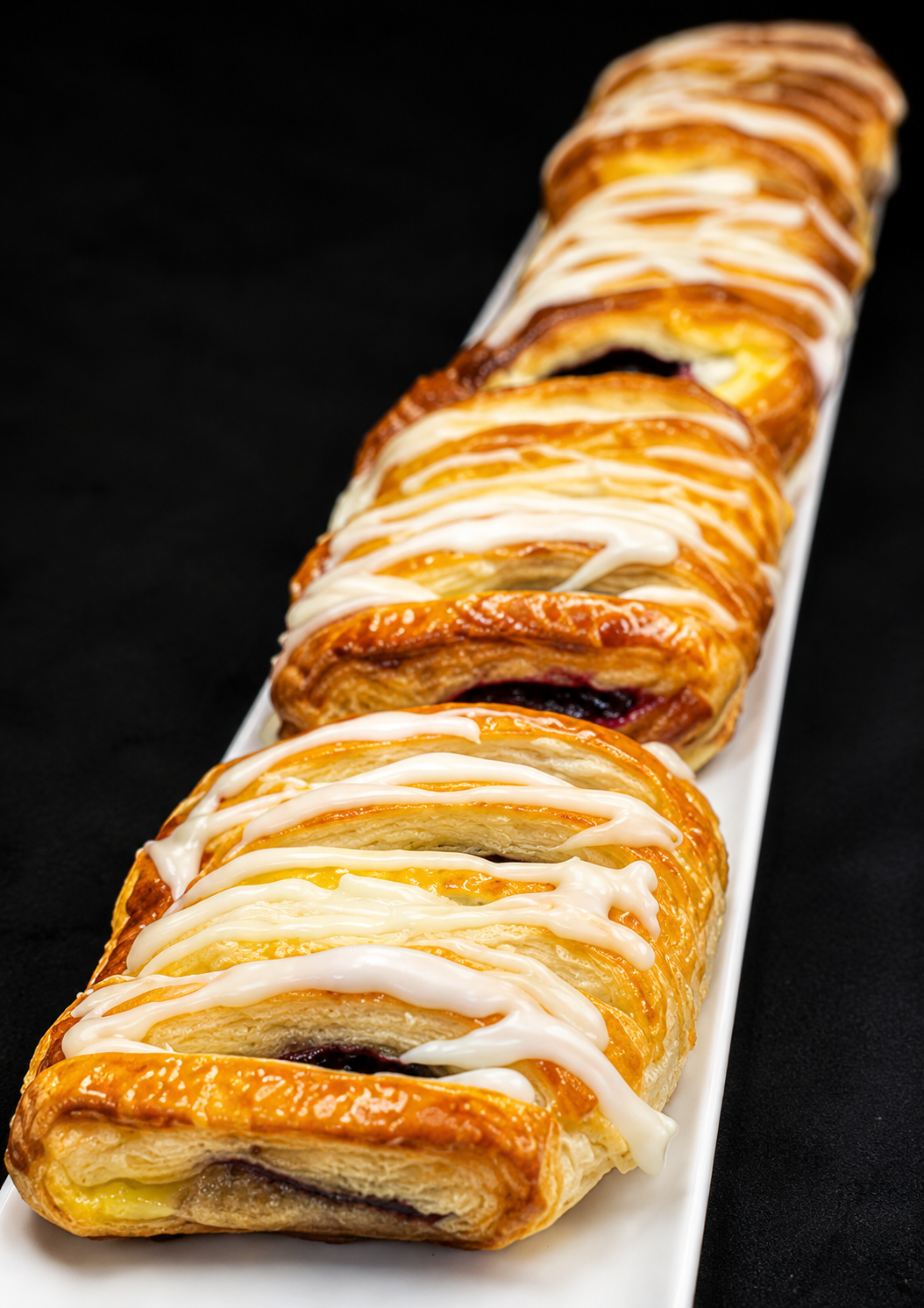 Blueberry Cream Cheese Croissant