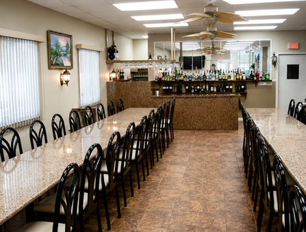 Banquet hall event seating