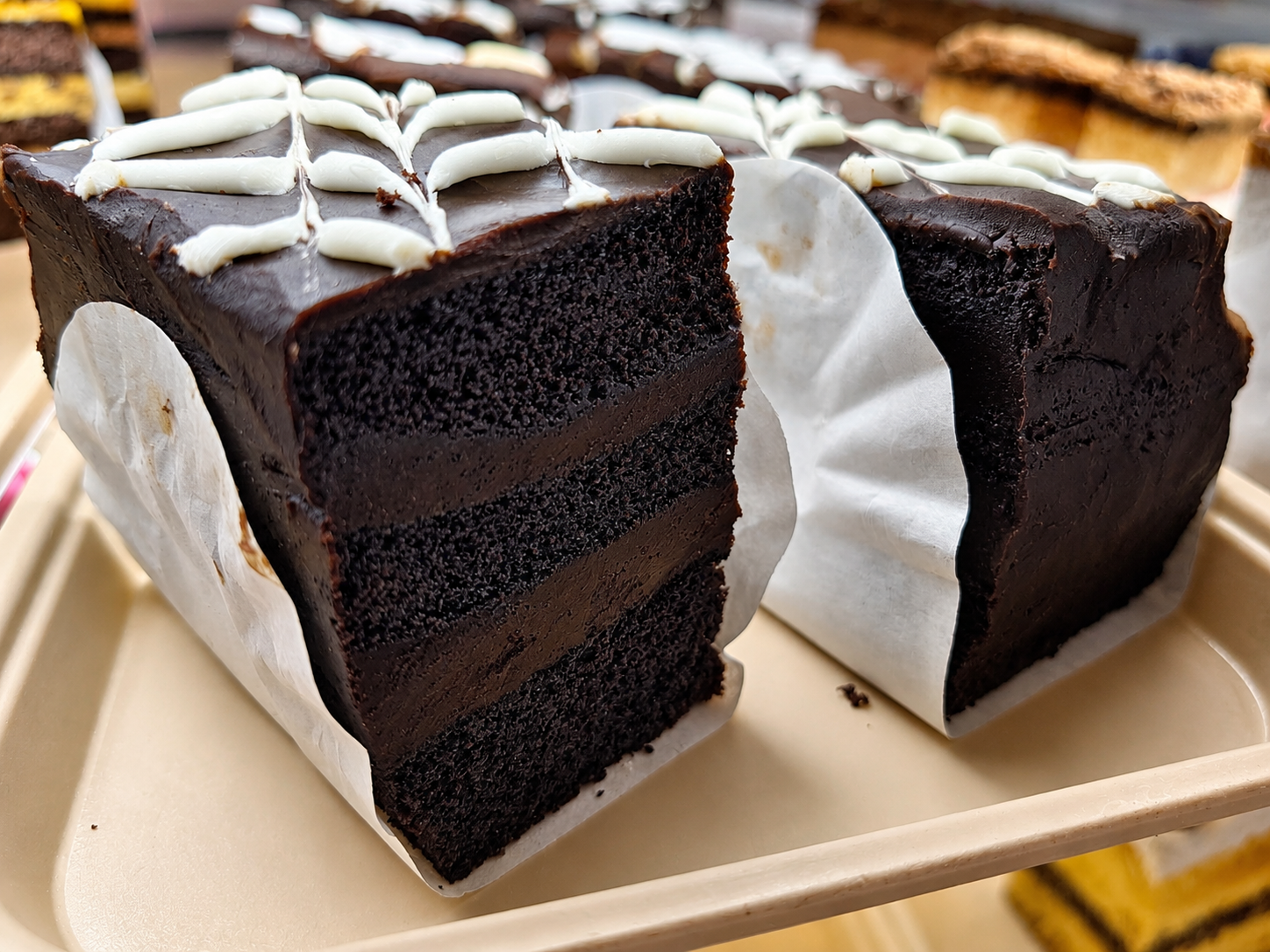 Chocolate Cake with Fudge