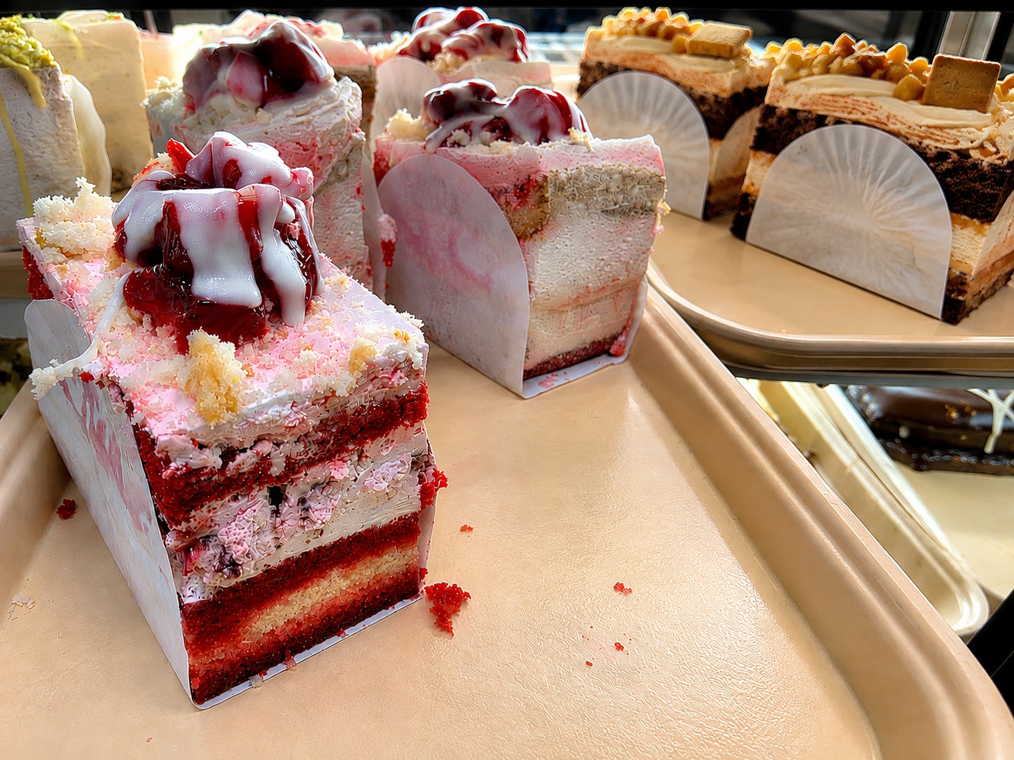 Strawberry Shortcake Cake Slice