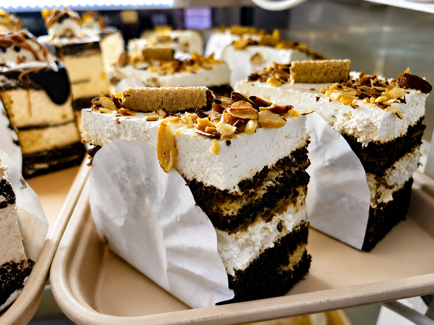 Tiramisu Cake Slice